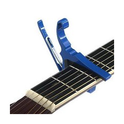 KG6U KYSER Каподастр для акустической гитары  цвет синий