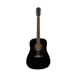 CD 60S Black FENDER Акустическая гитара  форма корпуса дредноут цвет черный