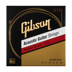 Phosphor Bronze Acoustic Guitar Strings Medium GIBSON 