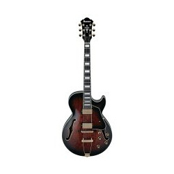 AG95QA DBS IBANEZ Полуакустическая гитара  расцветка коричневый берст 20 ладов