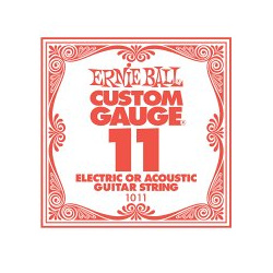 1011 ERNIE BALL Струна для электро и акустических гитар  Сталь калибр 011