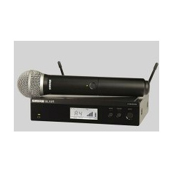 SHURE BLX24RE/PG58 M17 WIRELESS Радиосистема вокальная с ручным передатчиком