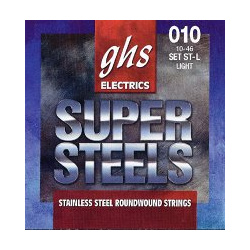 ST L SUPER STEEL GHS STRINGS Набор струн для электрогитары  сталь 10 46
