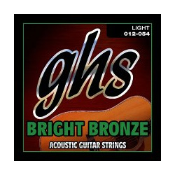 BB30L BRIGHT BRONZE GHS STRINGS Набор струн для акустической гитары  12 54