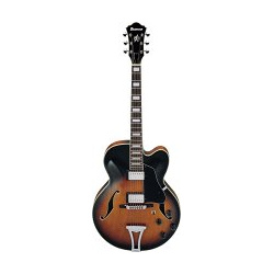 AF75 BS IBANEZ Полуакустическая гитара  модель расцветки коричневый берст