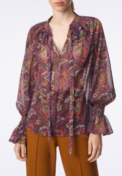 Блуза LUISA SPAGNOLI 121127 Фиолетовый