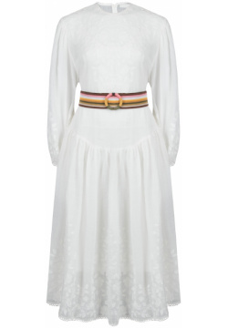 Платье ZIMMERMANN 113769 Белый