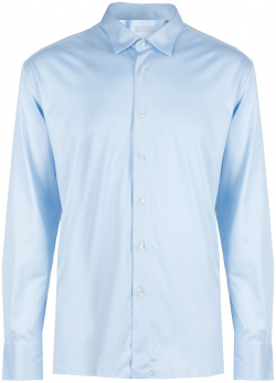 Хлопковая рубашка STEFANO RICCI 104026 Голубой