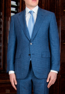 Кашемировый пиджак STEFANO RICCI 106554 Синий, размер: 56 EU
