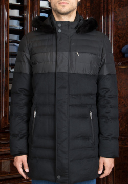 Кашемировая куртка STEFANO RICCI 109779 Черный