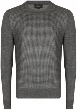 Пуловер BRIONI 129321 Серый