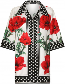 Блуза DOLCE&GABBANA Dolce & Gabbana 160000 Разноцветный