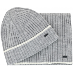 Комплект шапка и шарф STRELLSON 150389 Серый