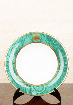 Суповая тарелка STEFANO RICCI 114043 Зеленый