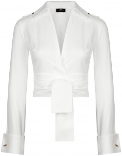 Блуза ELISABETTA FRANCHI 163401 Белый