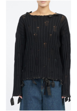 Пуловер MM6 Maison Margiela 164241 Черный