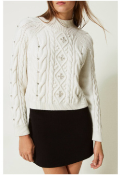Пуловер TWINSET Milano 164863 Белый