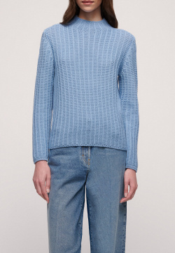 Пуловер LUISA SPAGNOLI 166071 Голубой