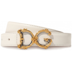 Ремень DOLCE&GABBANA Dolce & Gabbana 174623 Белый