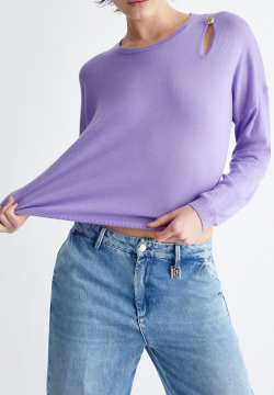 Пуловер LIU JO 177606 Фиолетовый
