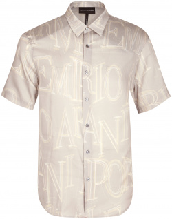 Рубашка EMPORIO ARMANI 155117 Серый
