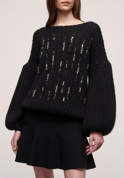 Пуловер LUISA SPAGNOLI 166027 Черный