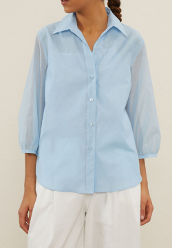 Рубашка PESERICO 174202 Голубой