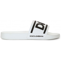 Шлепанцы DOLCE&GABBANA Dolce & Gabbana 176508 Белый
