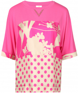 Блуза VIA DELLE PERLE 167821 Розовый