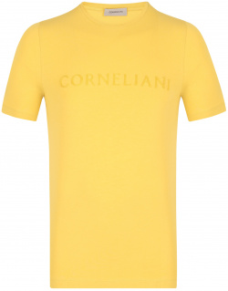 Футболка CORNELIANI 128476 Желтый