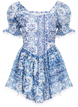 Платье POSITANO COUTURE BY BLITZ 173851 Синий