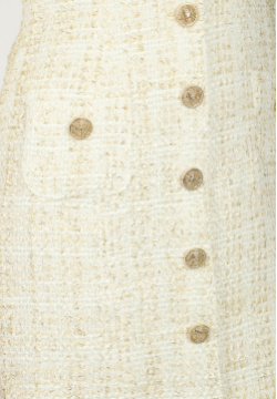 Твидовое платье "Lumiere" AZUR 178502 Белый