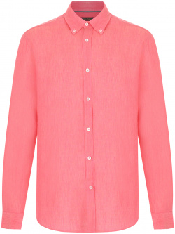 Льняная рубашка EMILIANO ZAPATA GML52 Розовый