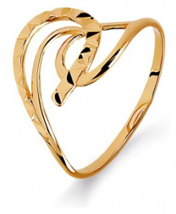 Кольцо из красного золота Линии Любви КоЮЗ Топаз Т10061837