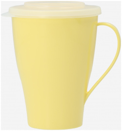 Кружка Пчёлка 500 мл  Желтый 4 5 1TXP16 03 1 Яркая чашка с герметичной крышкой —