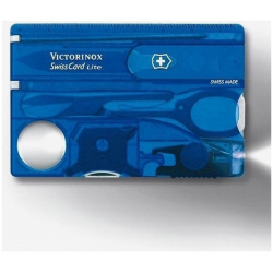 Швейцарская карточка Victorinox SwissCard Lite  82 мм 13 функций Синий 0 7322RITLV11 T2