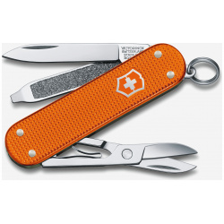 Нож брелок VICTORINOX Classic Alox LE 2021  58 мм 5 функций алюминиевая рукоять оранжевый 0 6221 L21MIROV11 L21