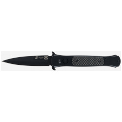 Нож складной Stinger  118 мм (черный) материал рукояти: нержавеющая сталь карбон Черный FK H126MIROS88 H126