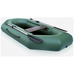 Лодка ПВХ "Компакт 220N"  натяжное дно (зеленый цвет) упаковка мешок оксфорд Compakt 3922022OLMPC3B
