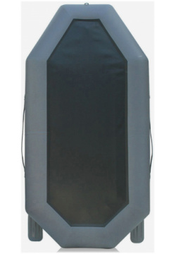 Лодка ПВХ "Компакт 240N"  натяжное дно (серый цвет) упаковка мешок оксфорд Compakt 4022022OLMPC3B