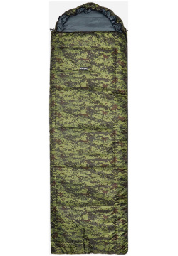 Спальный мешок Фрегат (150) туристический  армейский камуфляж Зеленый FREGAT645WFSQG82 KAMPIX