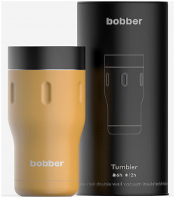 Термокружка вакуумная для напитков Tumbler BOBBER  350 мл Оранжевый 4610050370181IDALB3S 0501