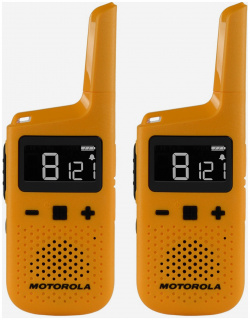 Комплект из двух радиостанций Motorola TALKABOUT T72  Желтый D3P01611YDLMAWCSTHM2E YELLOW