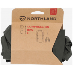 Компрессионный мешок Northland 45 л  Зеленый 120214N16 G3