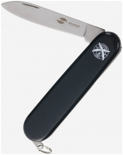 Нож перочинный Stinger  90 мм 2 функции материал рукояти: АБС пластик (черный) Черный K500MIROS88 6NH
