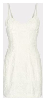 Платье мини с вышивкой ришелье LOVE REPUBLIC 4256615517 Ткань из 100% хлопка