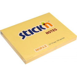 Блок самоклеящийся  Stick`n 100 листов пастель оранжевый Stickn для записей