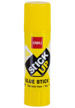 Клей карандаш Deli "Stick UP"  цвет: прозрачный 15 грамм арт EA20110