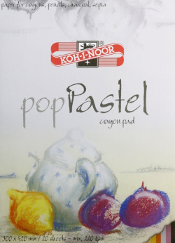 Бумага для пастели  Pop Pastel 20 листов 5 цветов Koh I Noor Тонированная