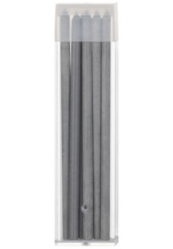 Стержни акварельные для цанговых карандашей  платиновый серый 6 штук Koh I Noor